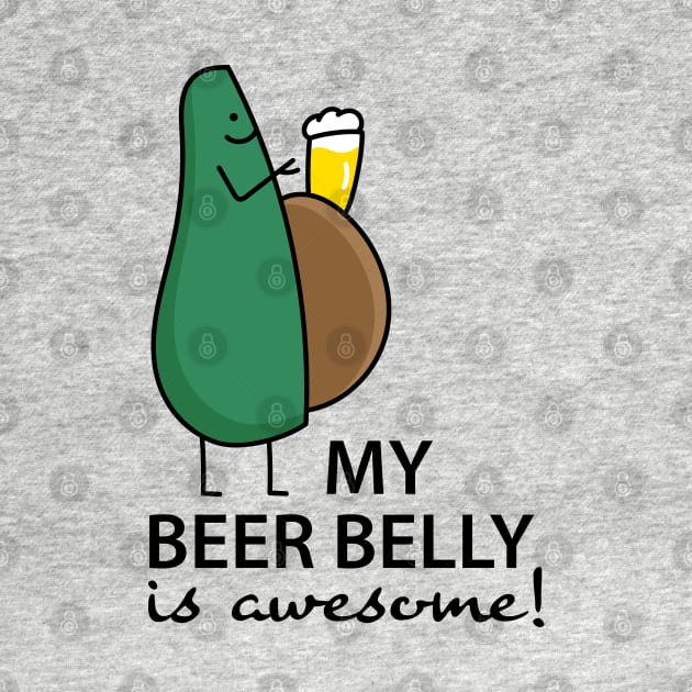 Beer beer belly avocado by spontania